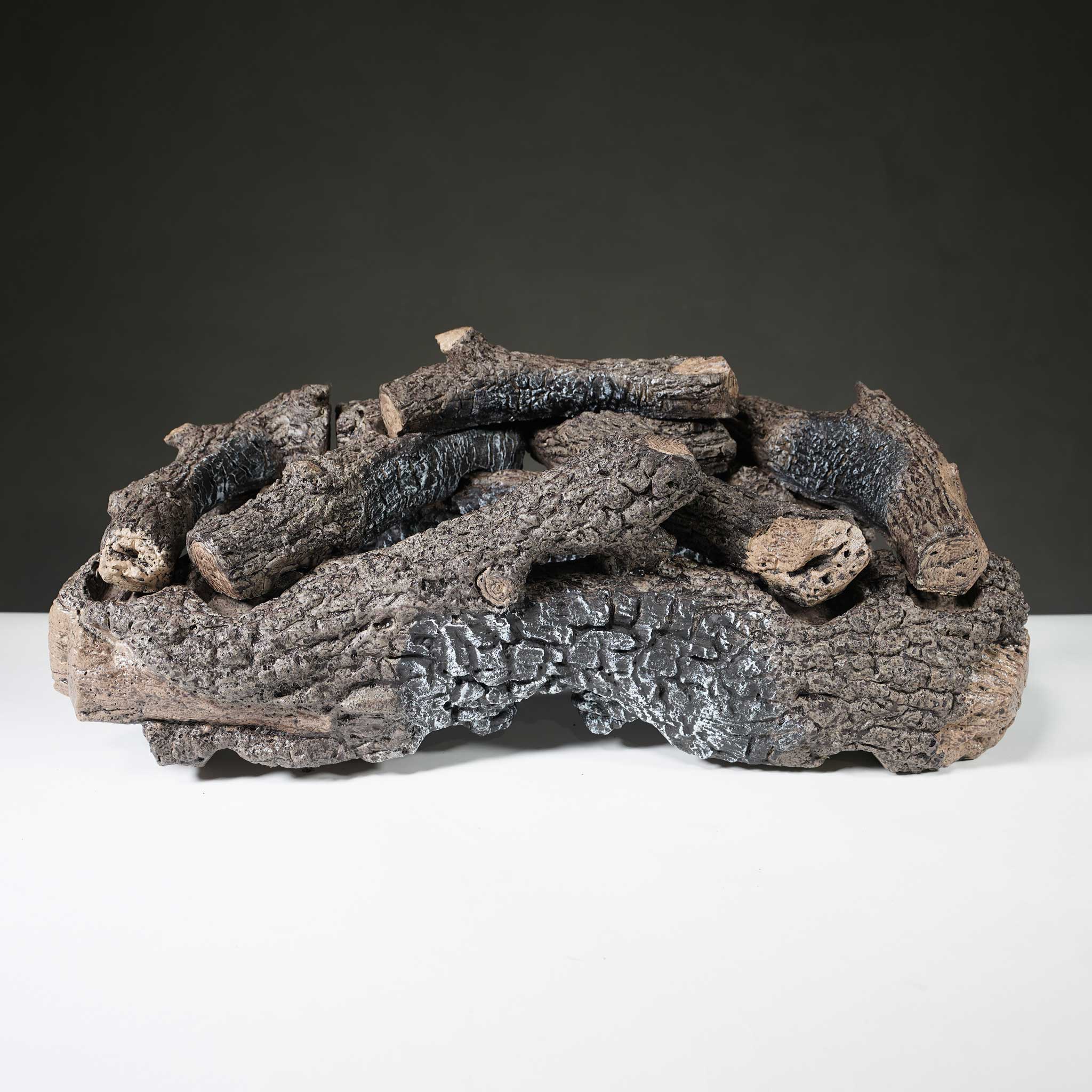 Vent-Free Gas Logs Charred Frontier Oak by Real Fyre - Image 7