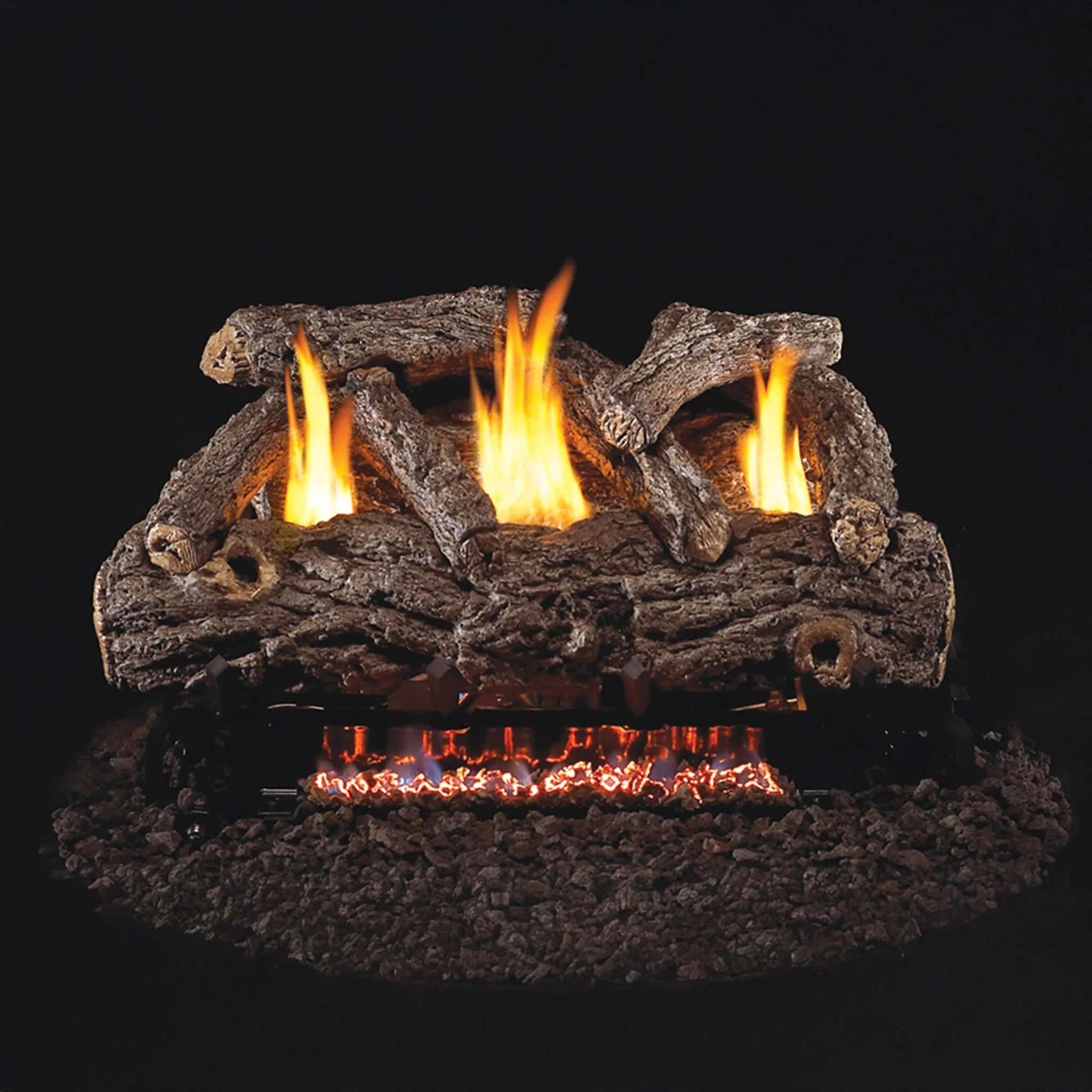 Vent-Free Designer Gas Logs Golden Oak by Real Fyre - Image 3