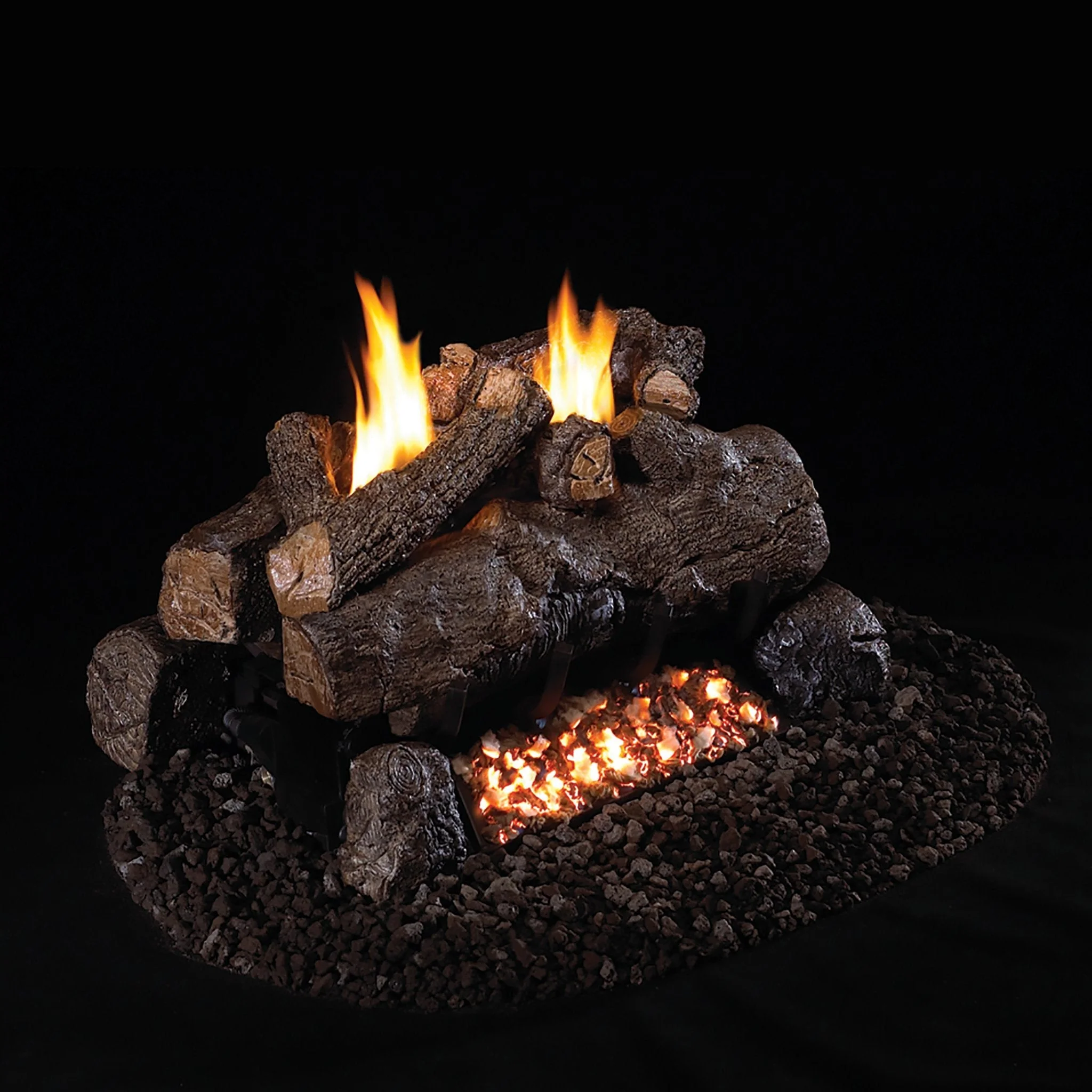 Vent-Free See-Thru Gas Logs Evening Fyre by Real Fyre - Image 4