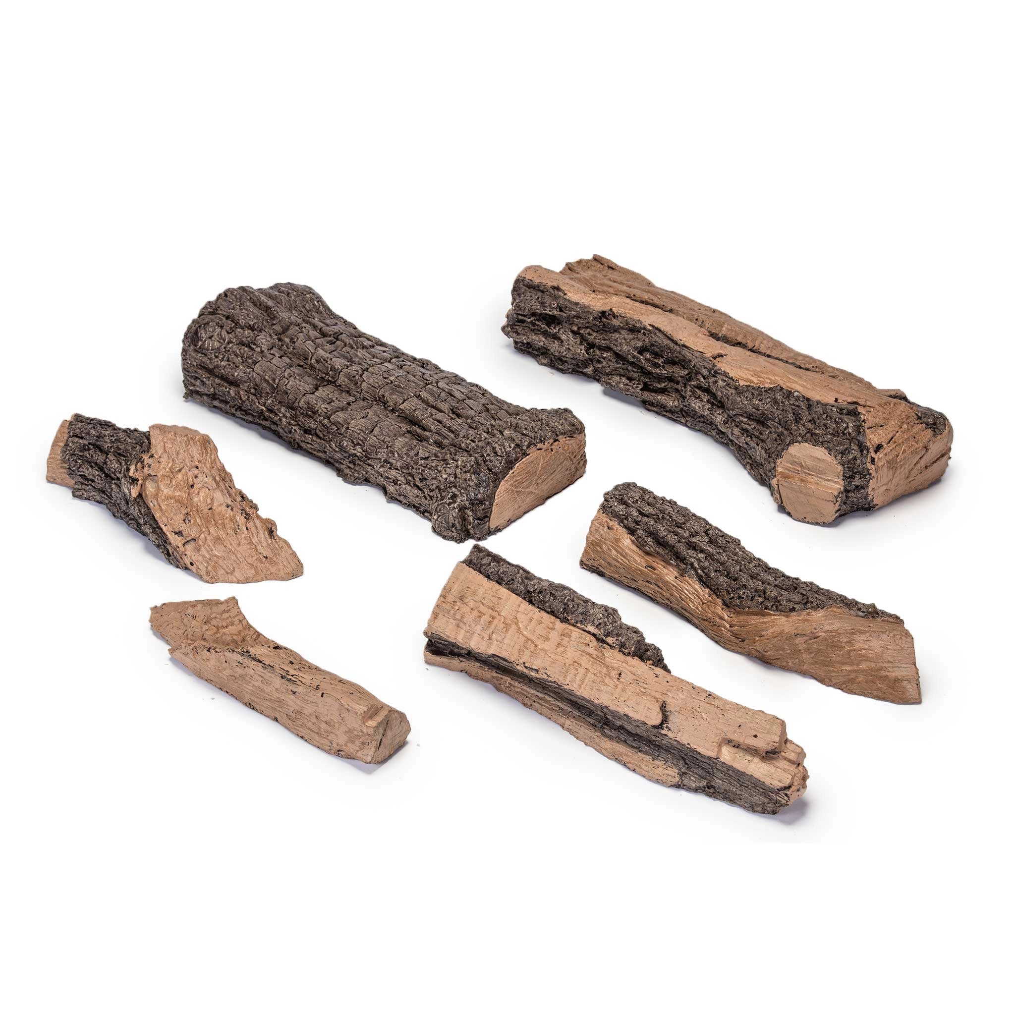 Vented Designer Plus Gas Logs Split Oak by Real Fyre - Image 10