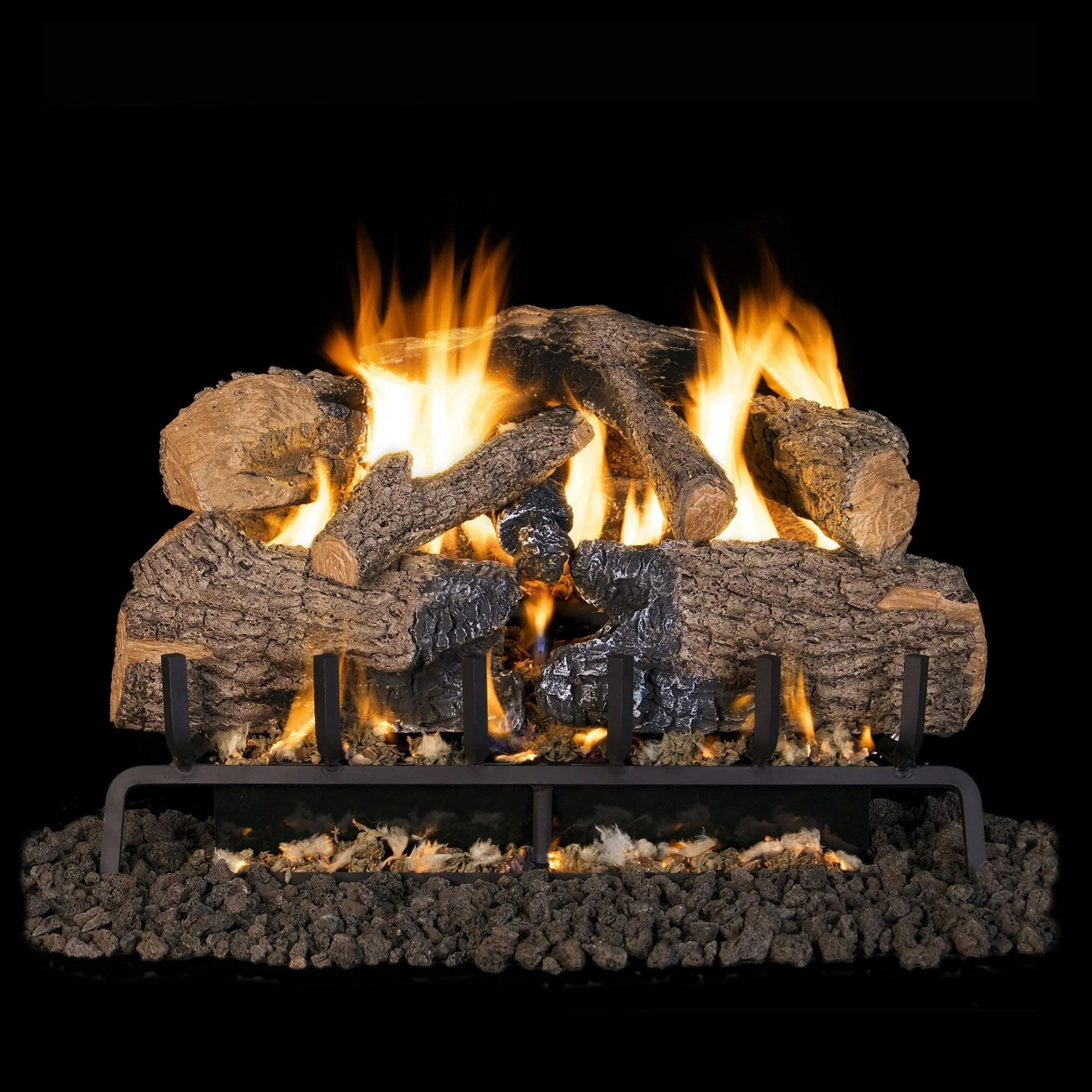 Vented Gas Logs Charred Angel Oak by Real Fyre - Image 3
