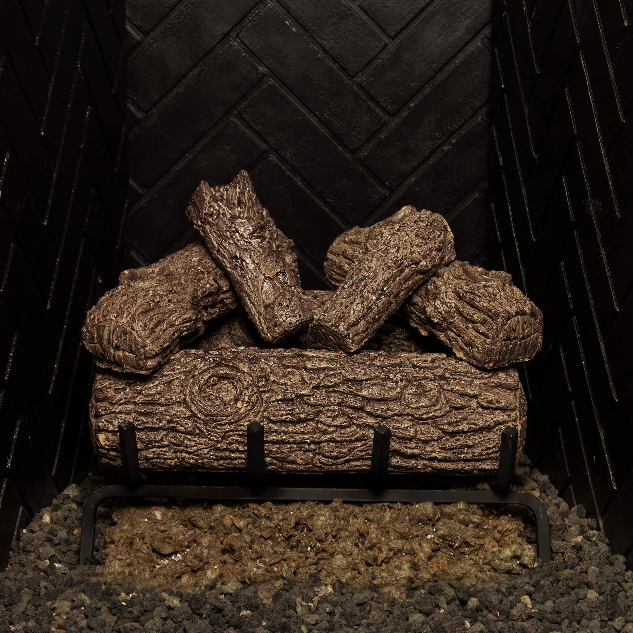 Vented Gas Logs Golden Oak by Real Fyre - Image 4