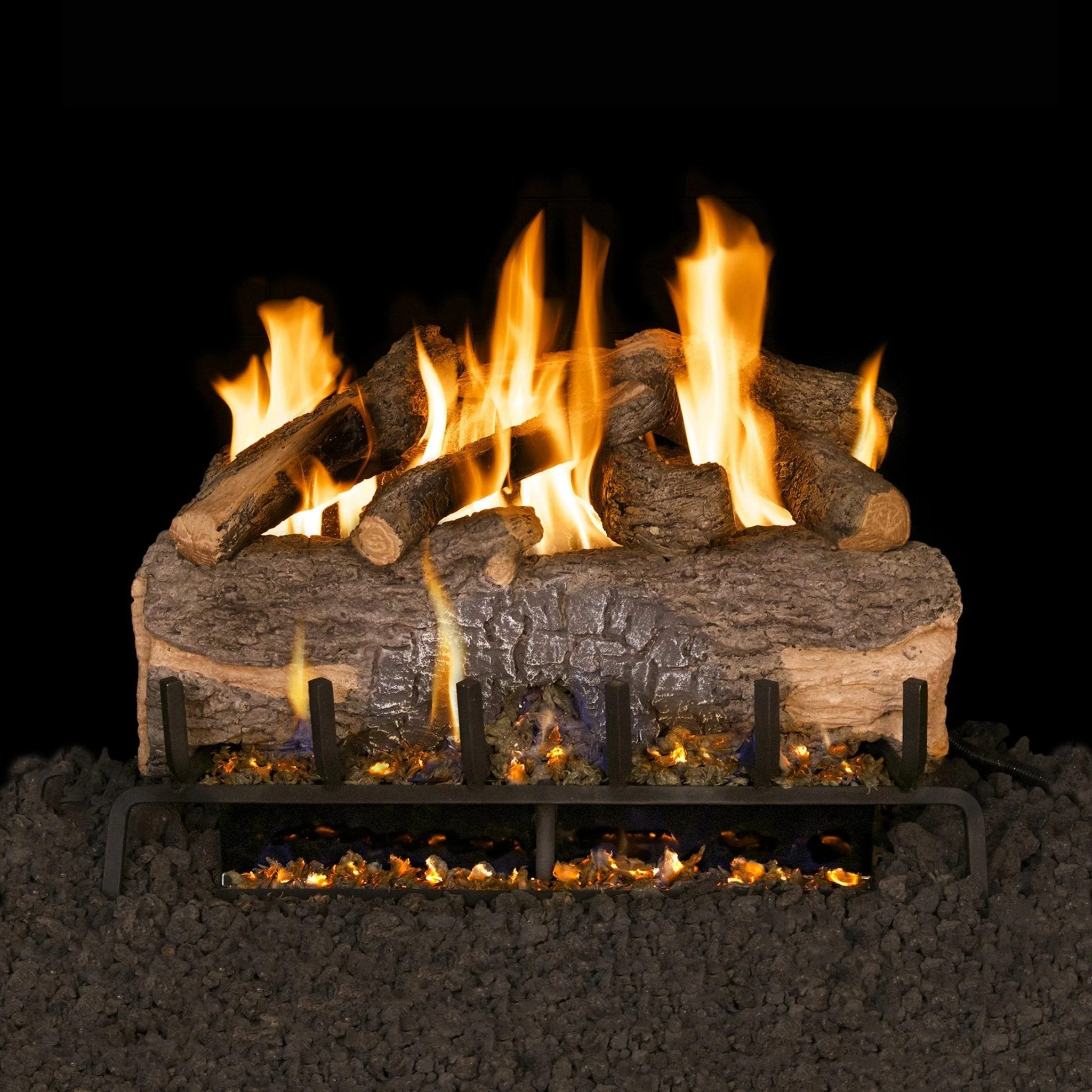 Vented Gas Logs Mountain Crest Oak by Real Fyre - Image 4