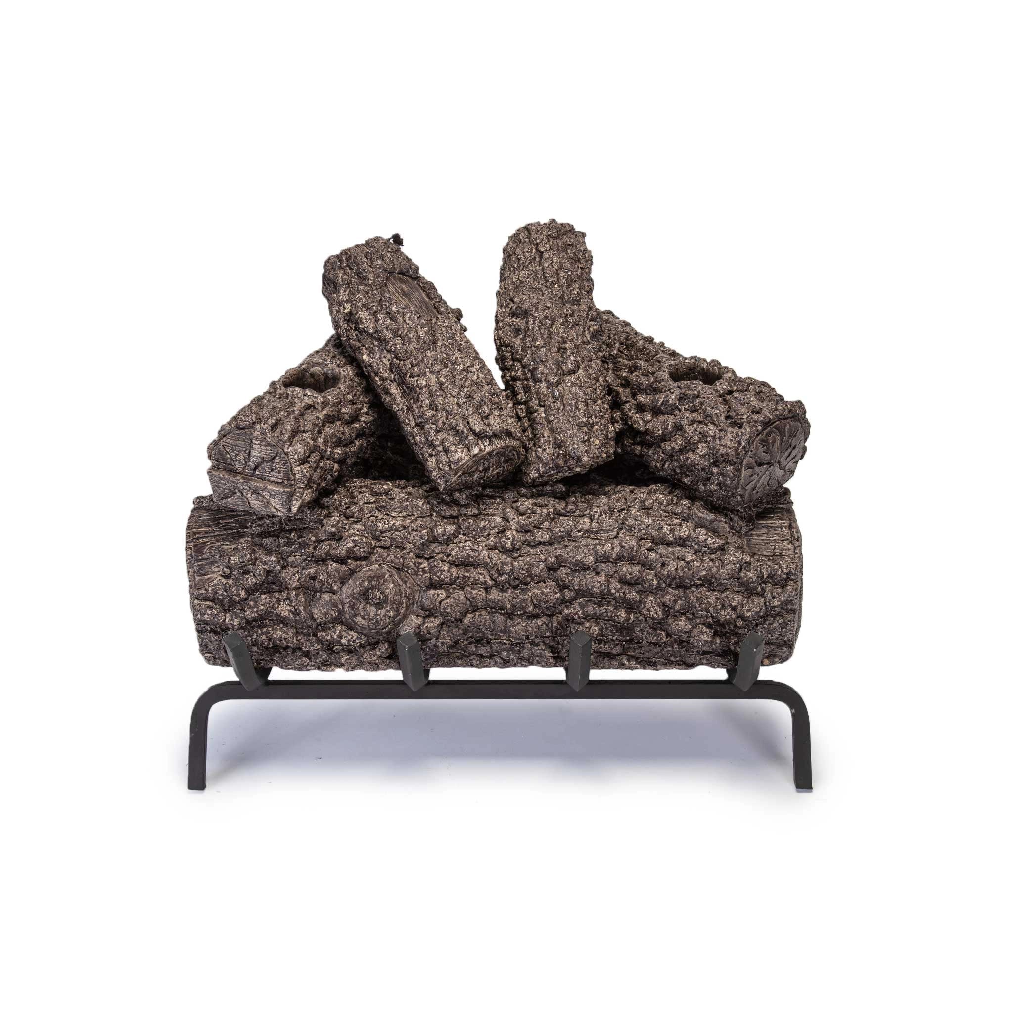 Vented Gas Logs Post Oak by Real Fyre