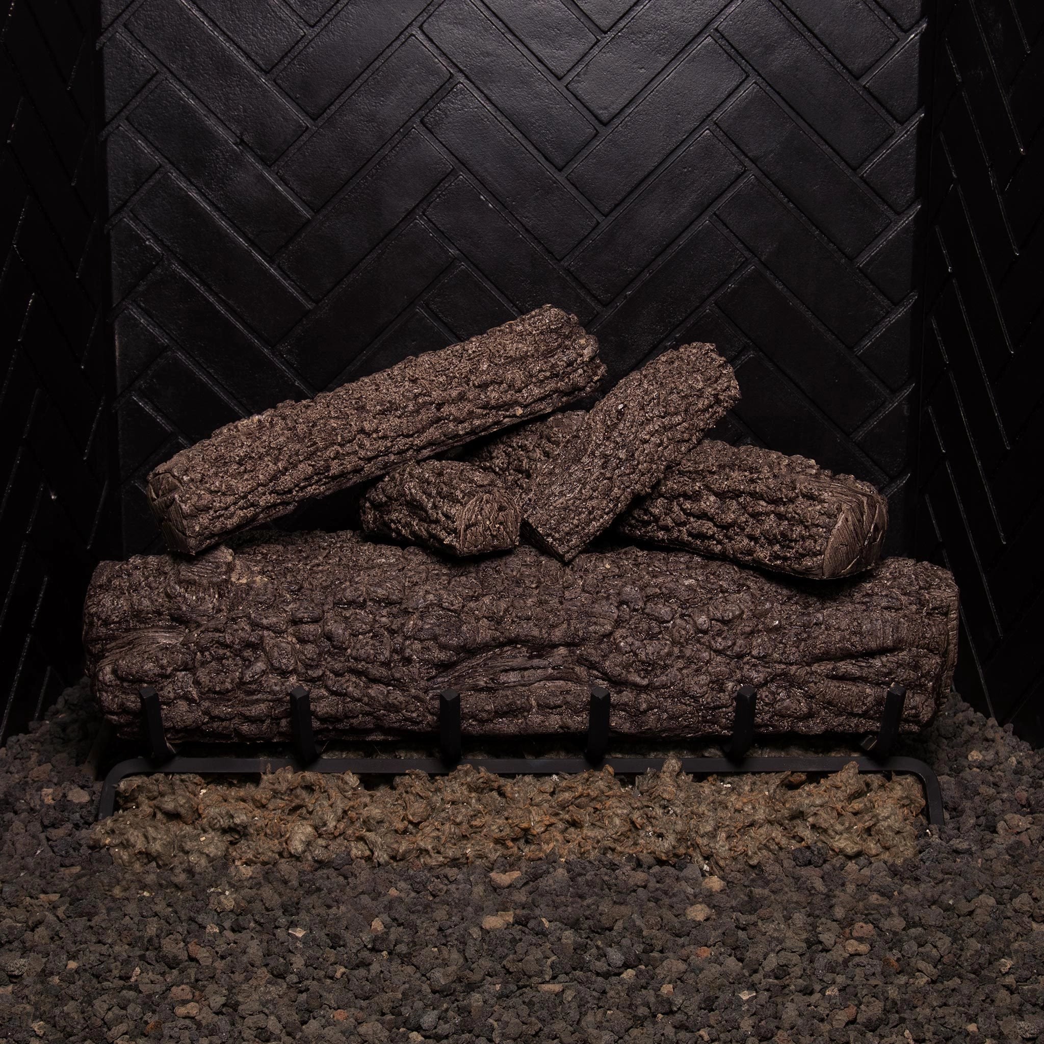 Vented Gas Logs Post Oak by Real Fyre - Image 15