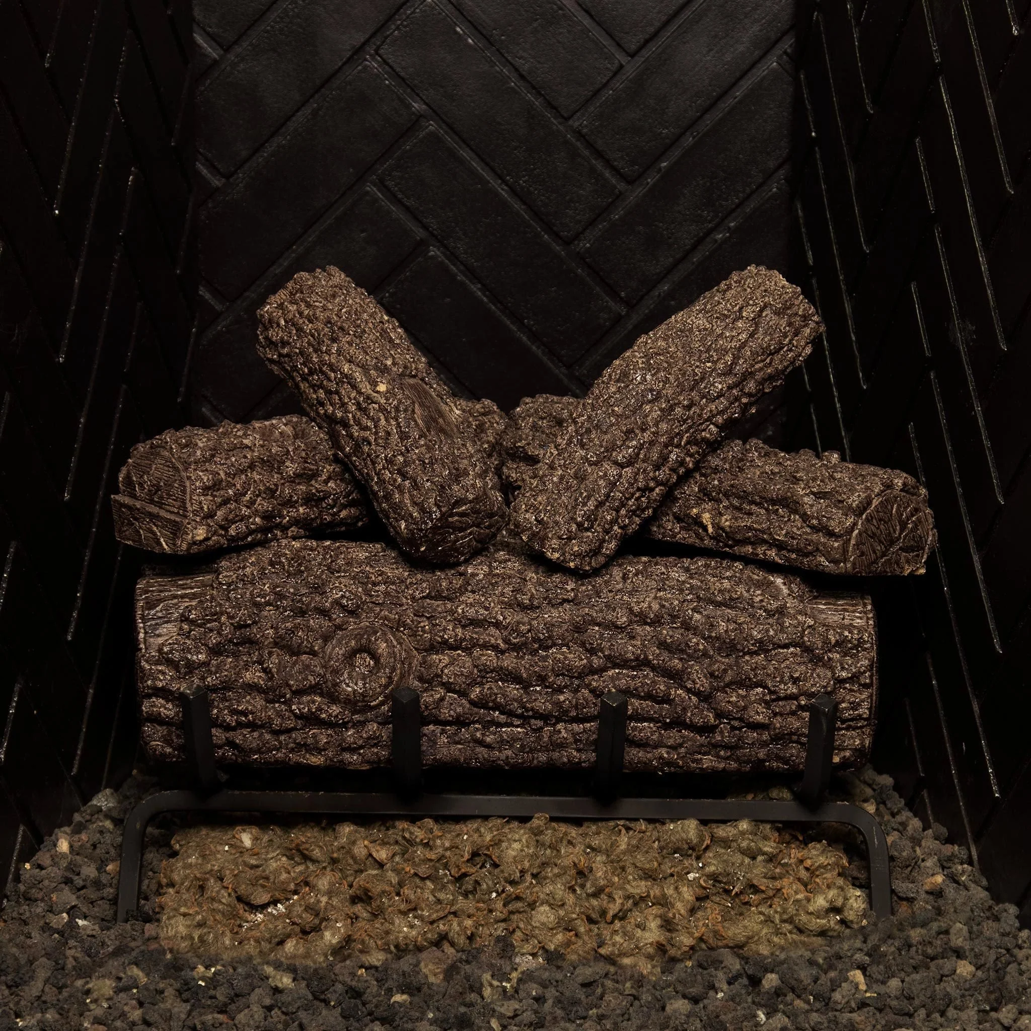 Vented Gas Logs Post Oak by Real Fyre - Image 3