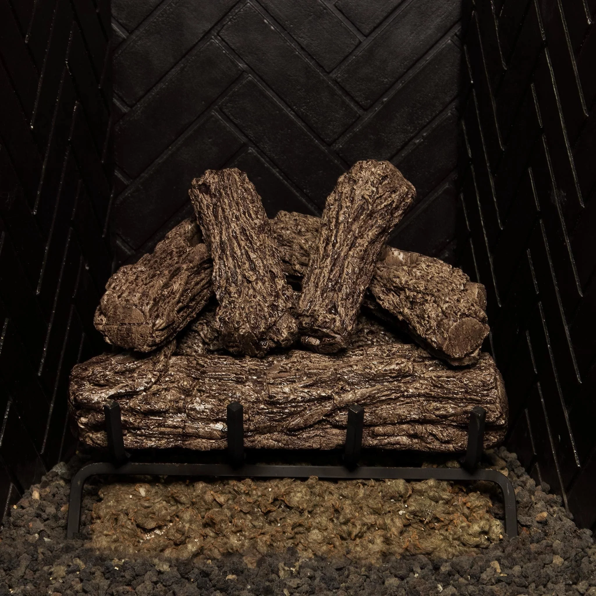 Vented Gas Logs Rustic Oak by Real Fyre - Image 3