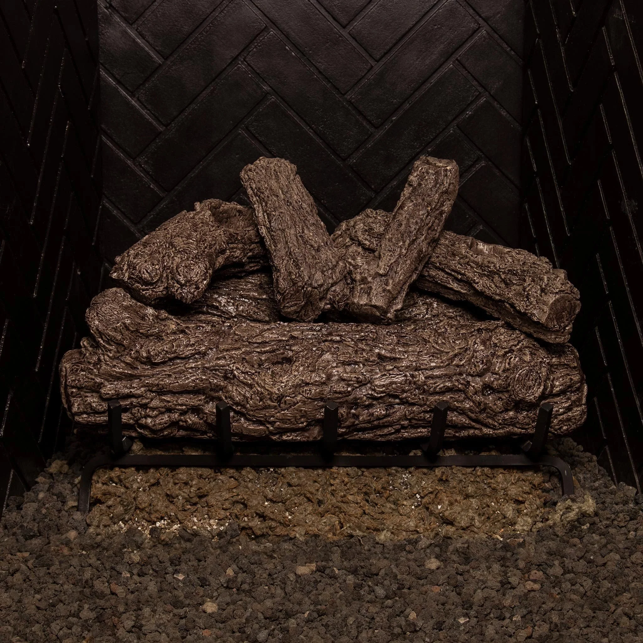Vented Gas Logs Rustic Oak by Real Fyre - Image 9
