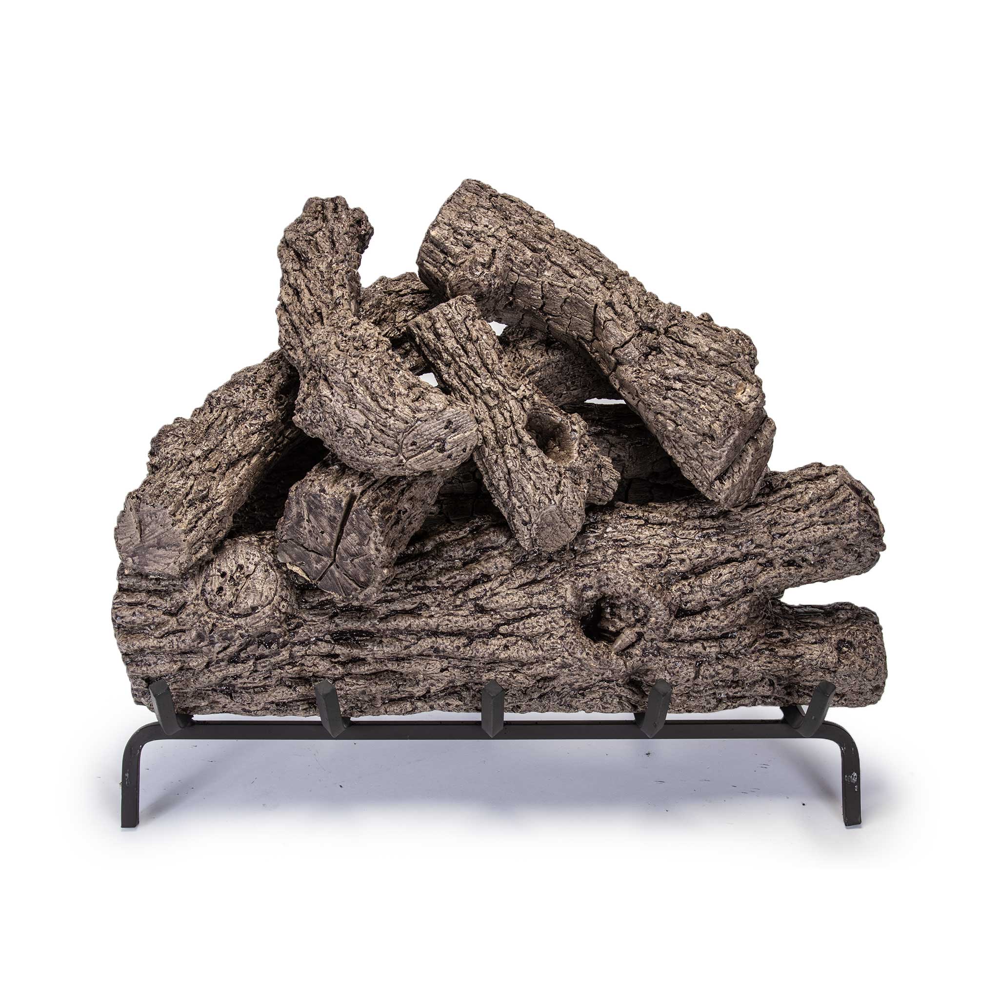 Vented Oak Gas Logs Royal English by Real Fyre - Image 4