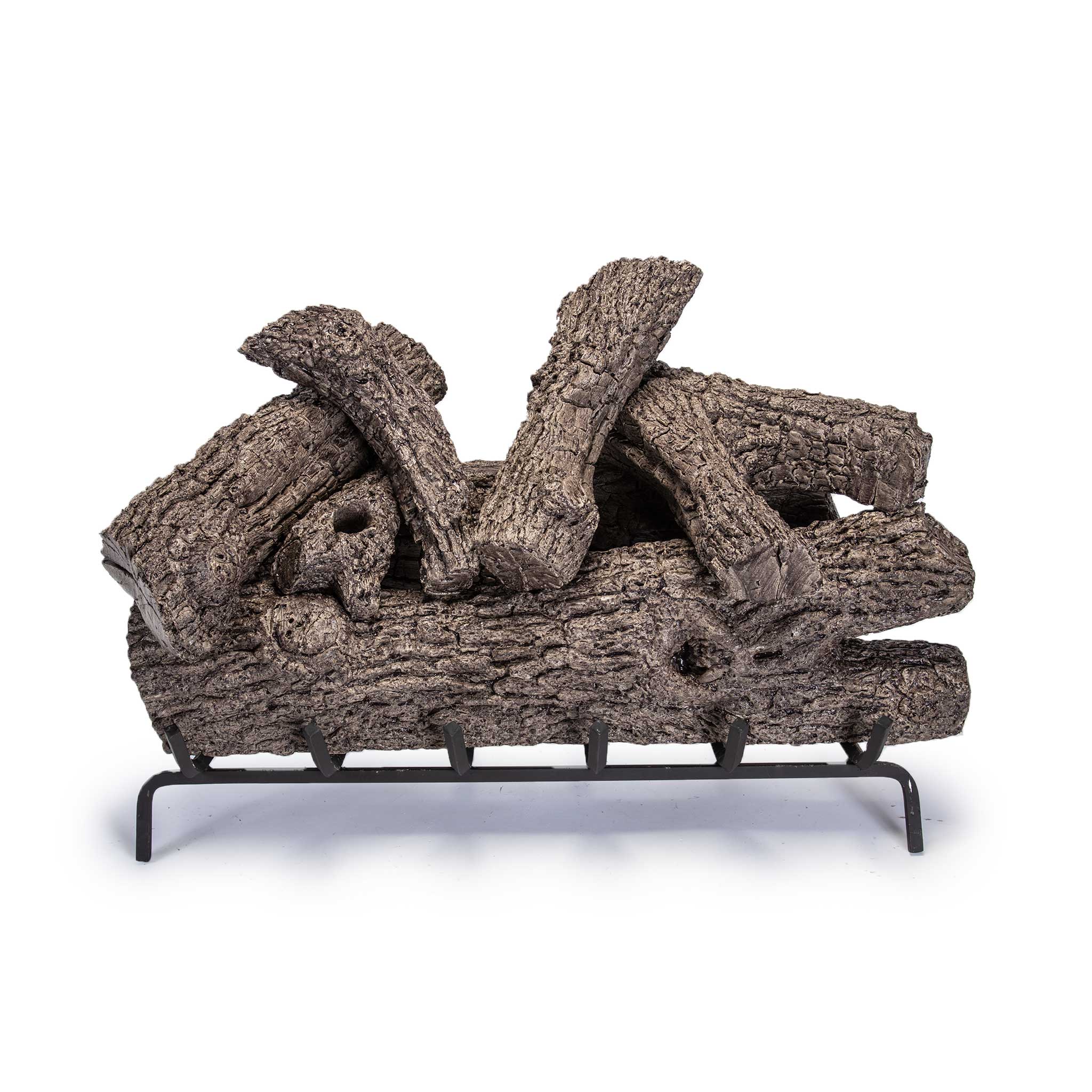 Vented Oak Gas Logs Royal English by Real Fyre - Image 5