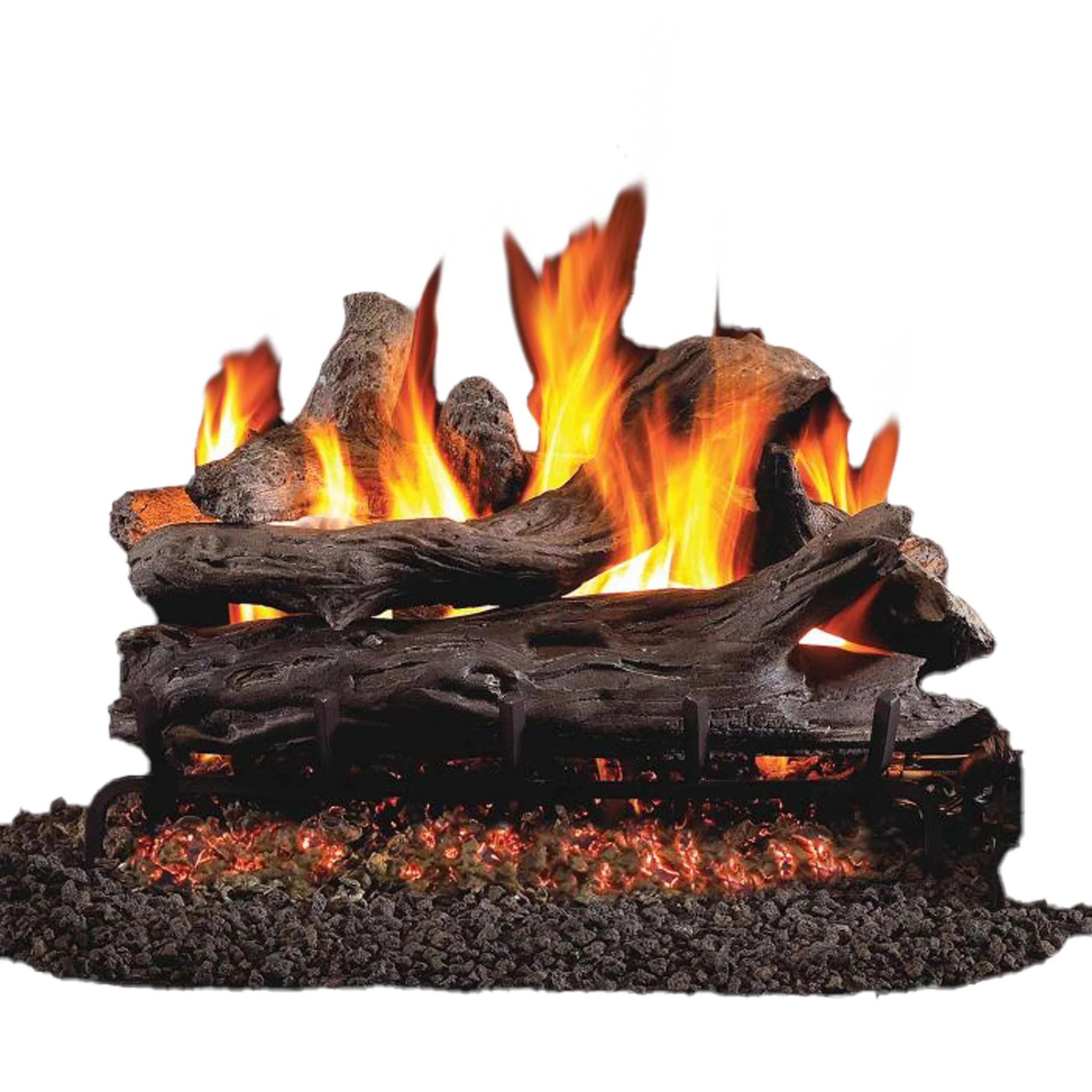 Vented See-Thru Gas Logs Coastal Driftwood by Real Fyre - Image 3