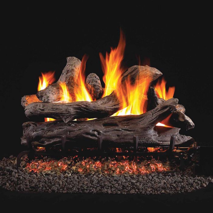 Vented See-Thru Gas Logs Coastal Driftwood by Real Fyre - Image 4