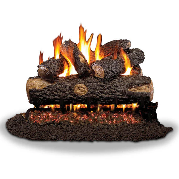 Vented Woodland Oak Gas Logs by Real Fyre - Image 3